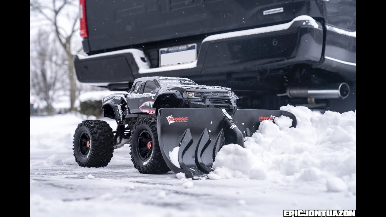 Снегоочиститель Traxxas X-maxx 8s | EPICHONTUATION