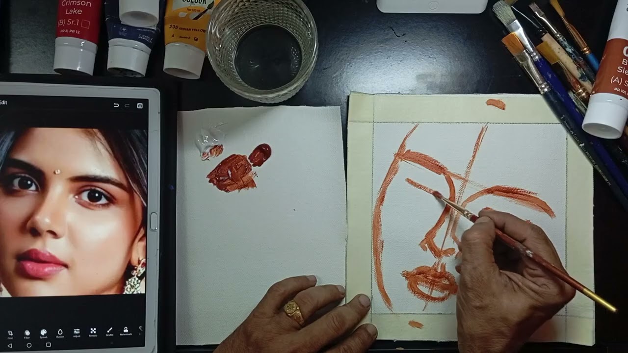 Acrylic painting tips 6 ( first part of four)