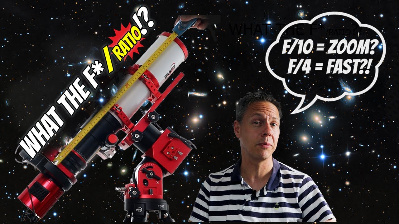 Telescope Focal Length & f/Ratio Explained for Stargazing vs. Astrophotography