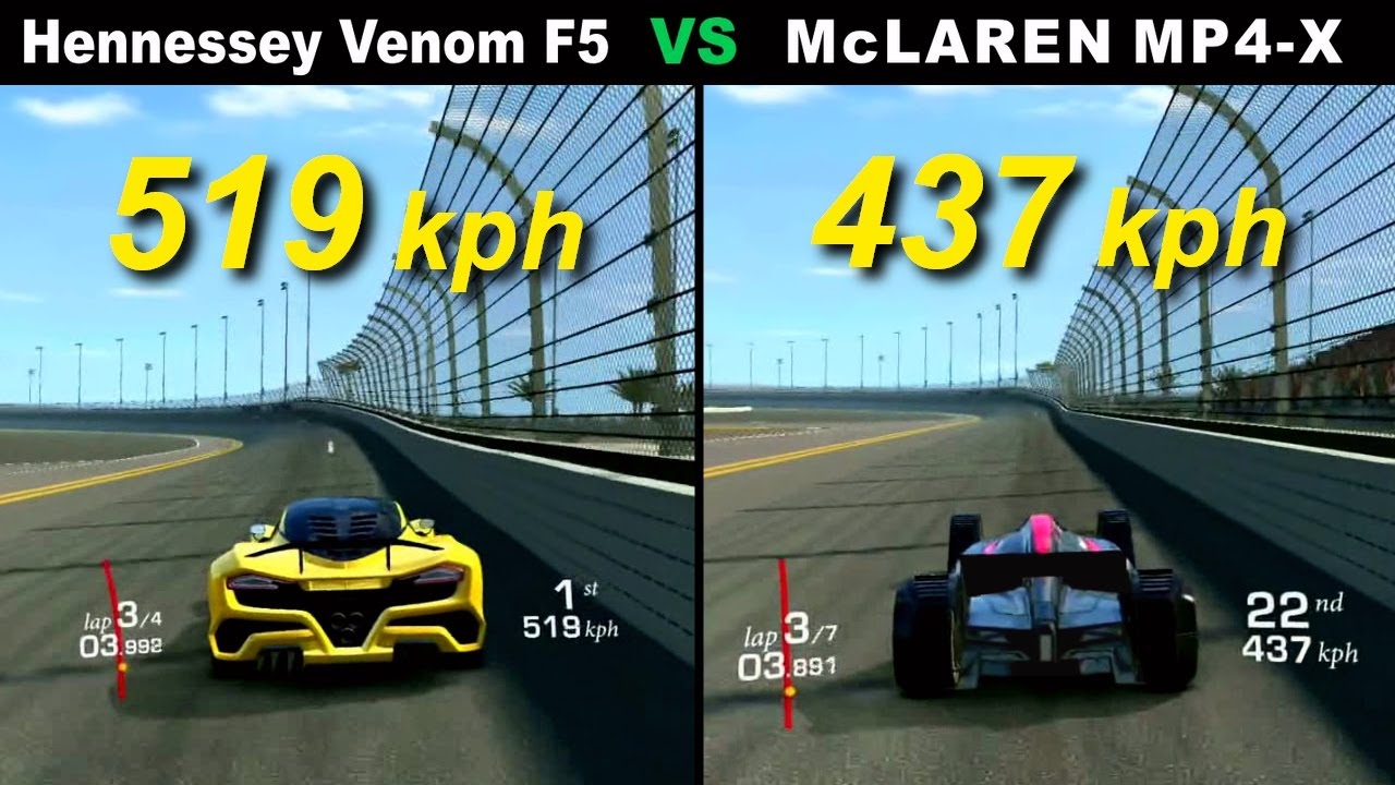 Hennessey Venom F5 vs McLaren MP4-X vs Koenigsegg One:1