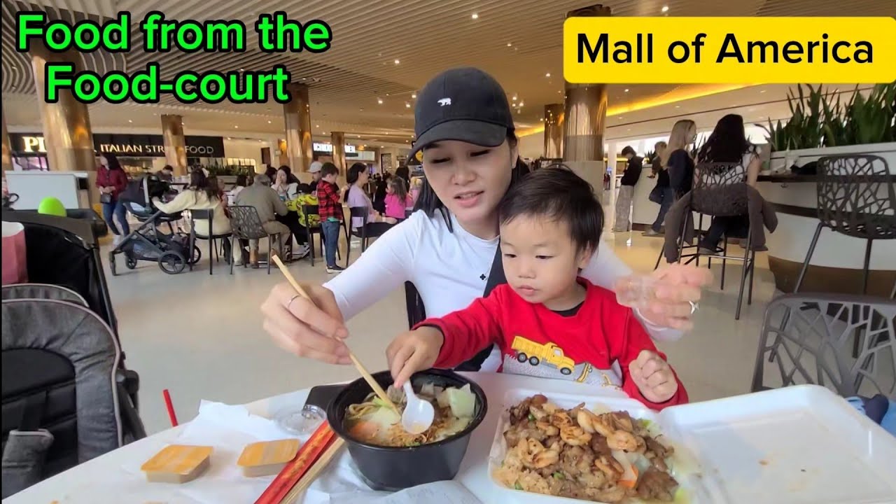Fast food at the Mall of America's food-court
