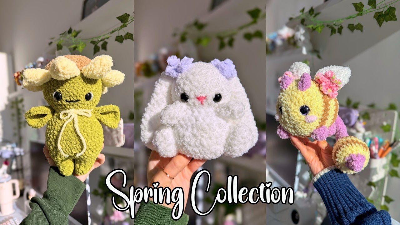 🌸 Designing My SPRING Crochet Collection 🧵 Cozy Crochet Vlog | Pattern Designer Diaries ✨