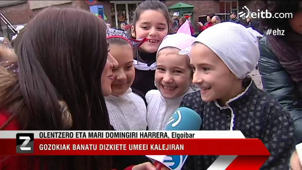 Olentzerori eta Mari Domingiri harrera