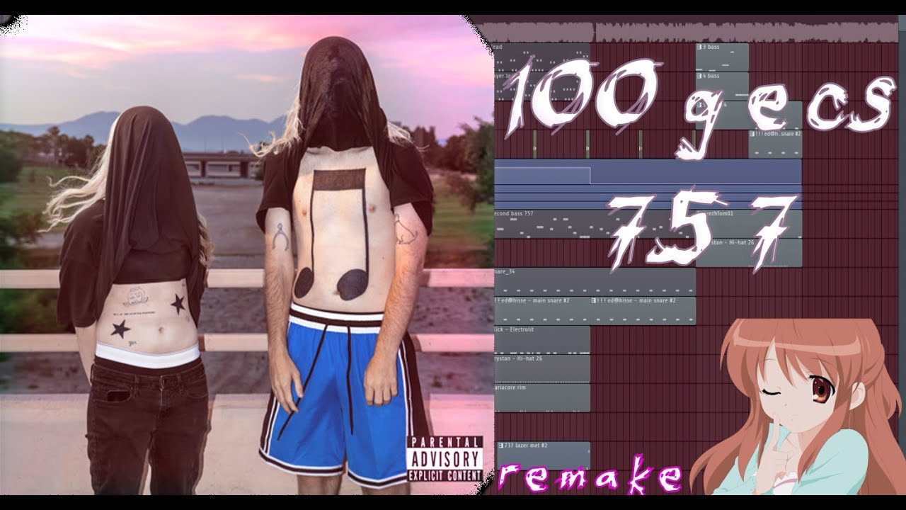how 100 gecs - 757 was made | fl studio remake (free flp)