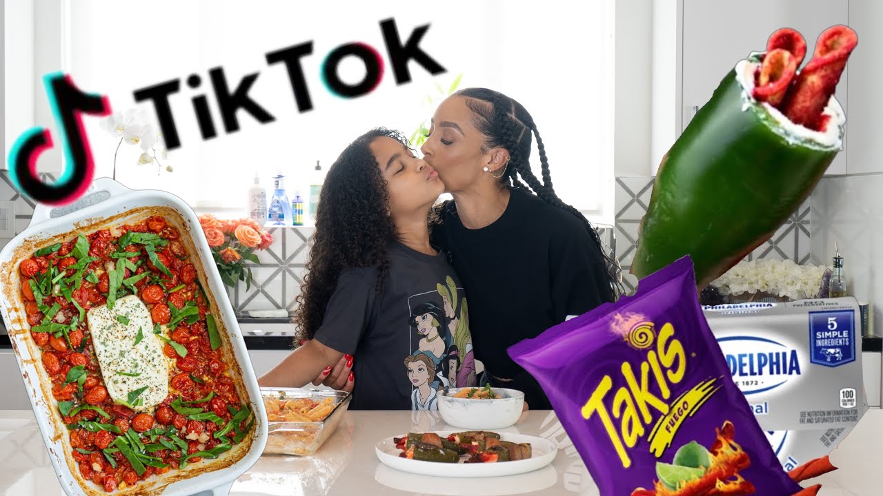 Trying VIRAL TikTok Snacks | with Joie Chavis