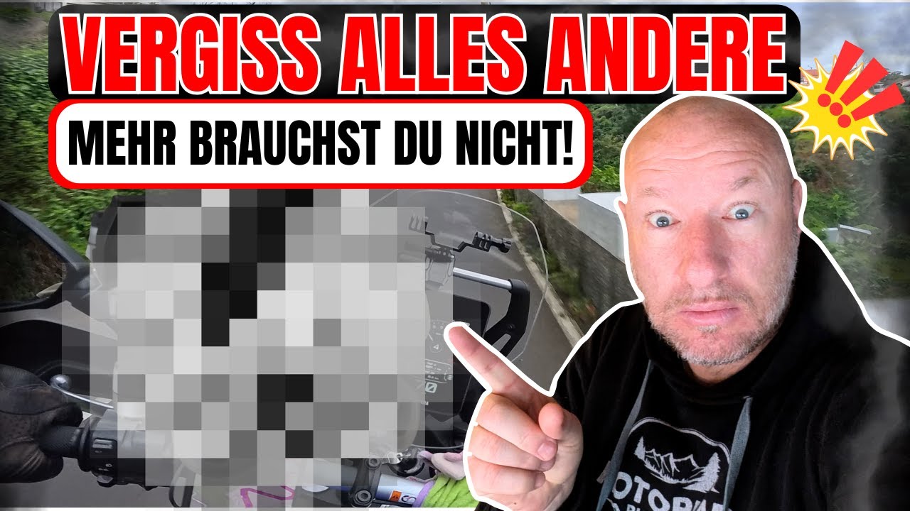 Ich stelle mein Equipment vor, das meine Motorradreisen und das Filmen verändert hat! 🎥