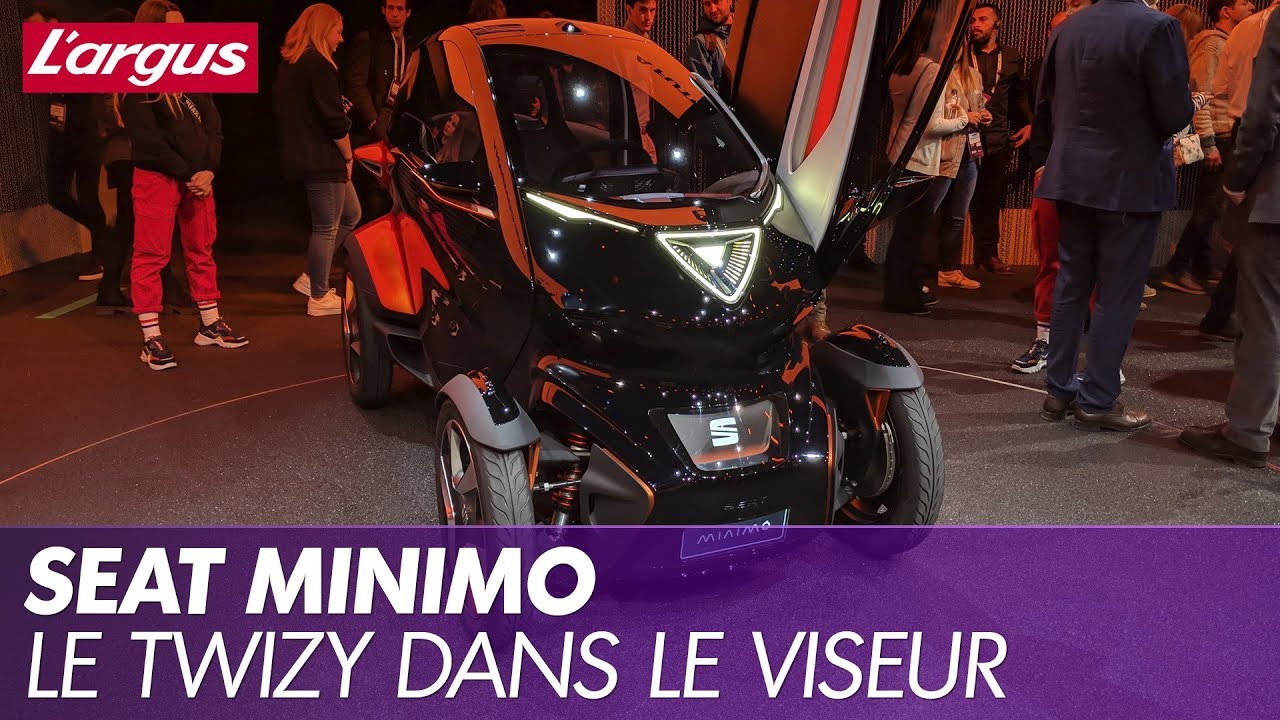 Seat Minimo : découverte de la Renault Twizy de Seat