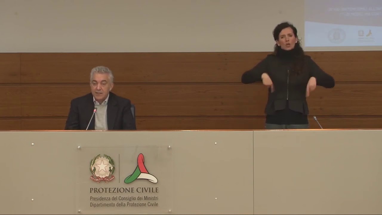 Conferenza stampa 27 marzo 2020 ore 17.30 – Coronavirus
