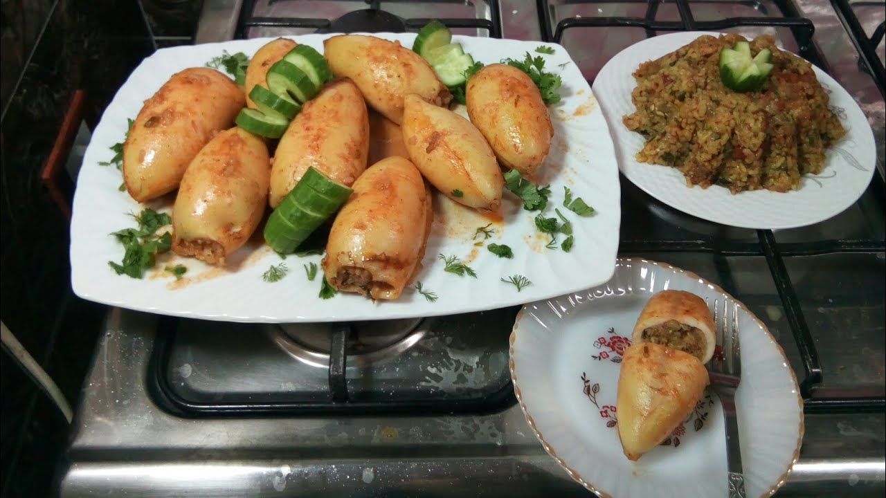 طريقة عمل الكاليماري المحشي على طريقتي والطعم حكاية/مطبخ نجوى.