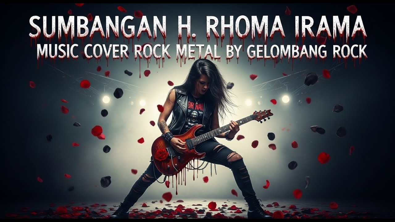 SUMBANGAN -  H.RHOMA IRAMA [ COVER MUSIC ROCK METAL ] BY GELOMBANG ROCK