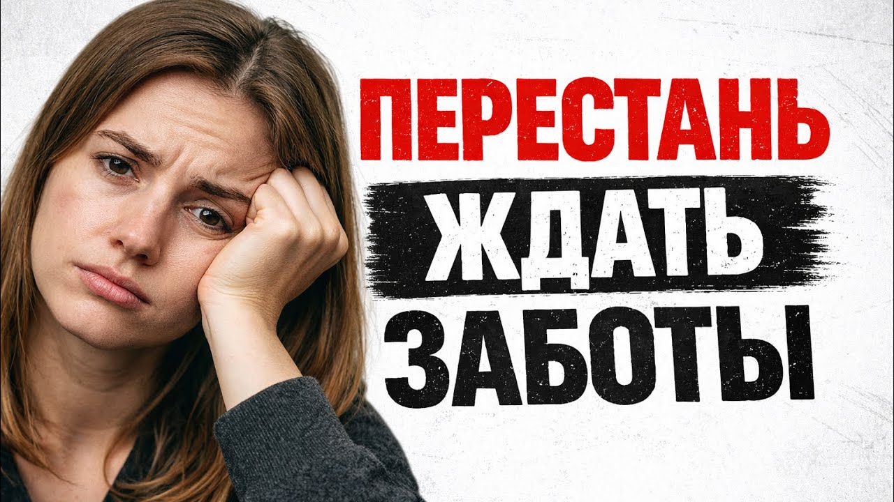 Никто тебе не поможет — перестань ждать заботы!🤷‍♀️