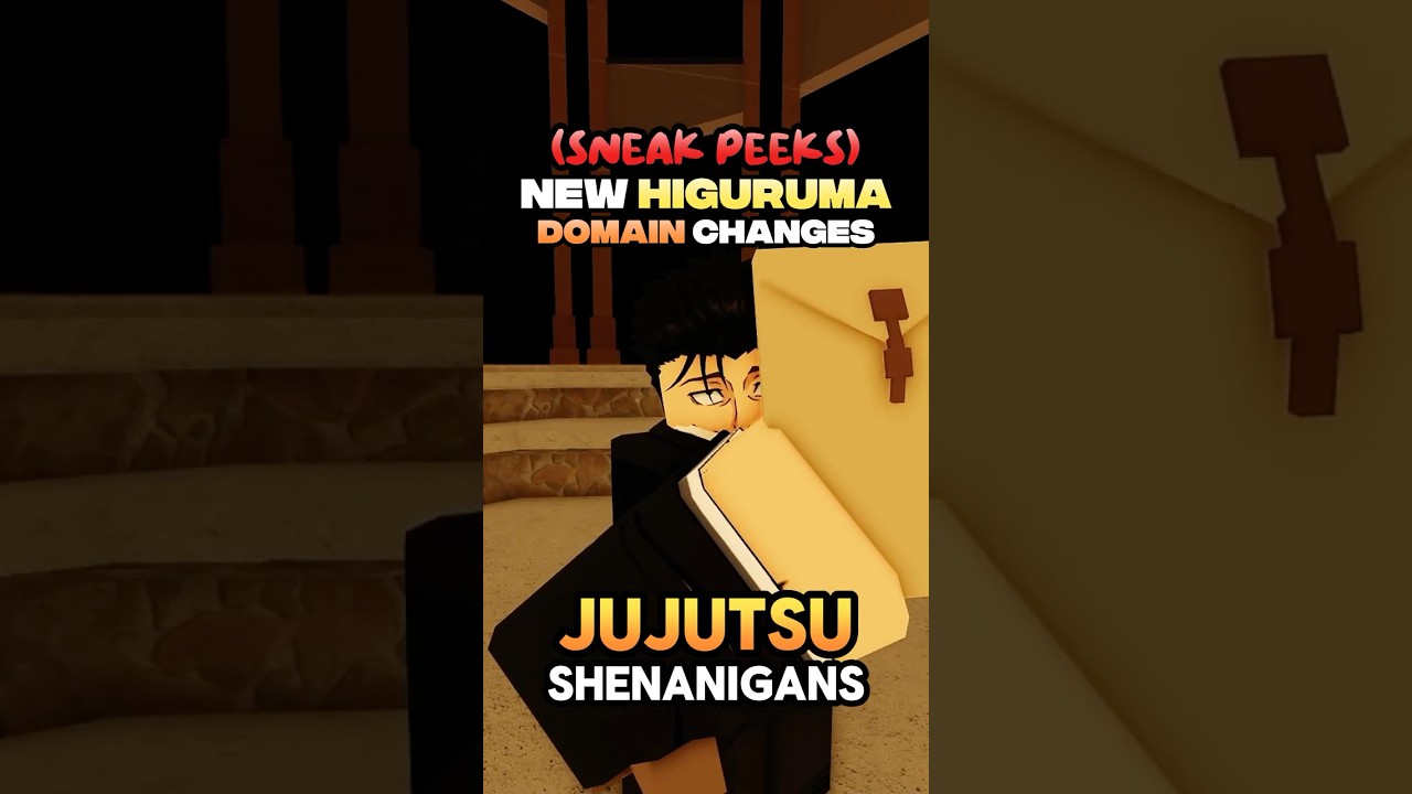 JJS Higuruma Domain Sneak Peek (Jujutsu shenanigans) #jujutsushenanigans #roblox #shorts