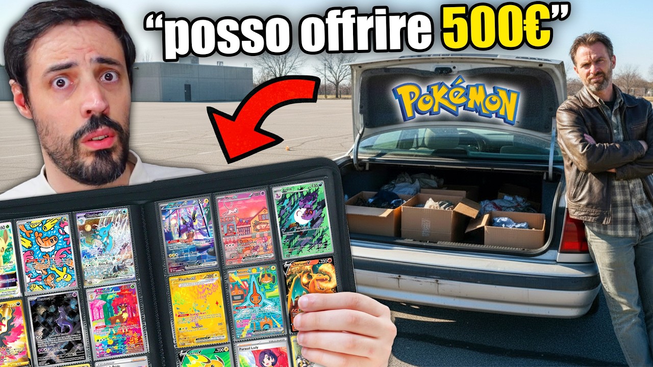 Ho Trattato per una Collezione Pokémon da 1000€ in UN PARCHEGGIO (POV)