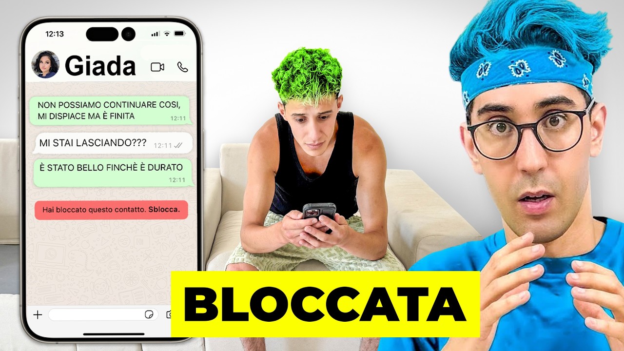 MON3Y ha BLOCCATO GIADA su WHATSAPP e INSTAGRAM in STREAM HOUSE (non me lo aspettavo)