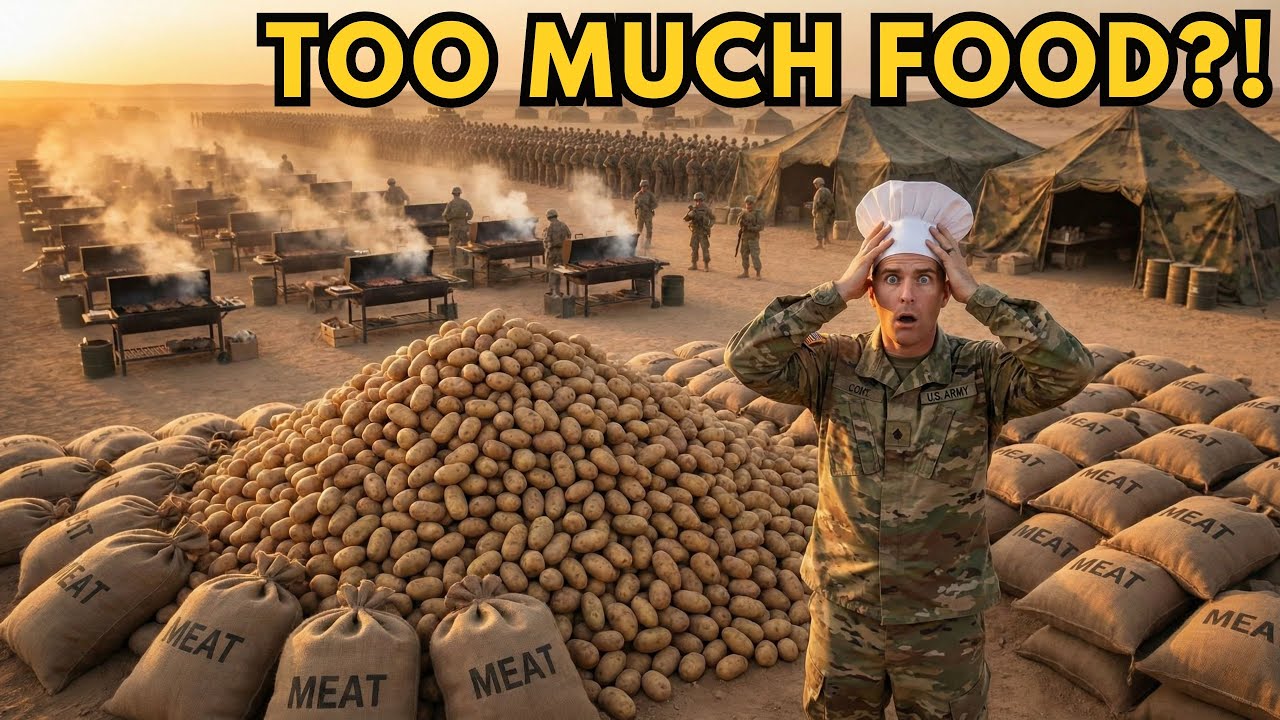 Кормим 800 Морпехов за 1 Час | Логистика Полевой Кухни Армии США