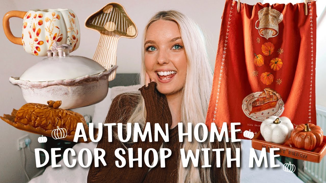 SHOP WITH ME FOR AUTUMN HALLOWEEN HOME DECOR ONLINE | ANTHROPOLOGIE, NEXT HOME, SHEIN, AND MORE