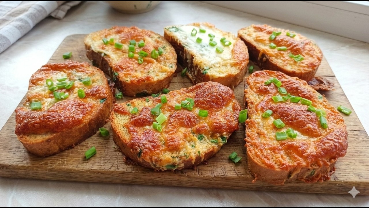 Lazy cheese appetizer from the oven