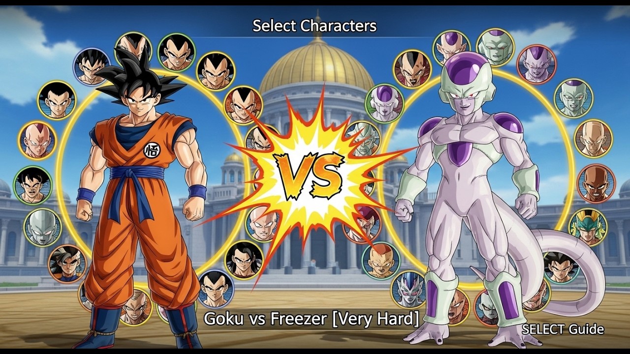 Goku vs Freezer [Very Hard] - DBZ: Infinite World