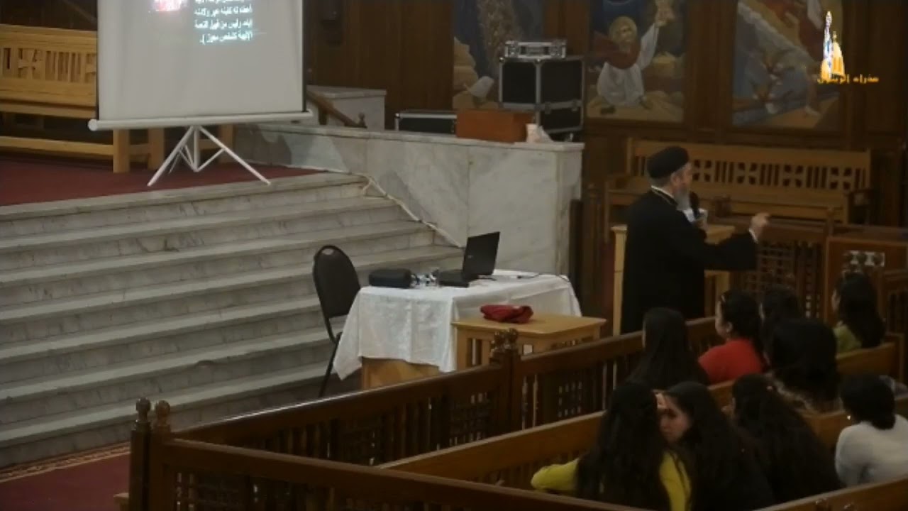 التثليث والتوحيد-القس بيشوي حلمي-عظة اجتماع اعداد خدمة-سنة اولى-كنيسةالعذراءمريم الزيتون 24-3-2023