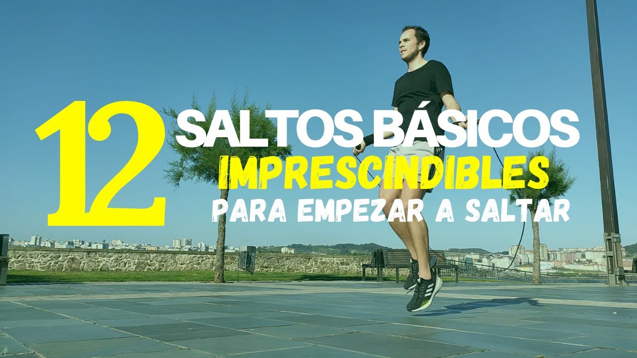 SALTAR CUERDA PARA PRINCIPIANTES - 12 Saltos Básicos Con Cuerda de Saltar 😁🤙