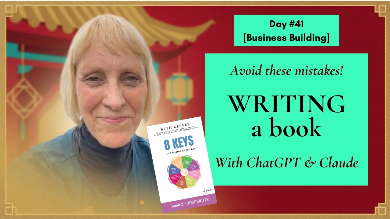 Live from China: [Business Building] Writing a book with Claude and ChatGPT (what NOT to do!)