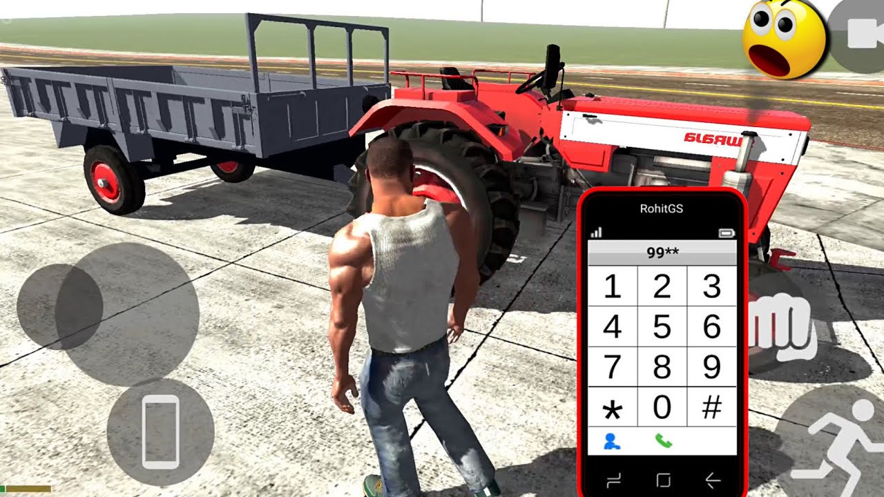 Tractor Cheat Code 5643🤩 in Indian Bikes Driving 3D New Update