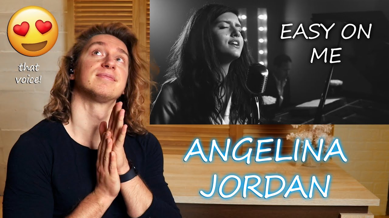 Angelina Jordan - Easy On Me (Adele Cover) Live From Studio | Singer Reaction!