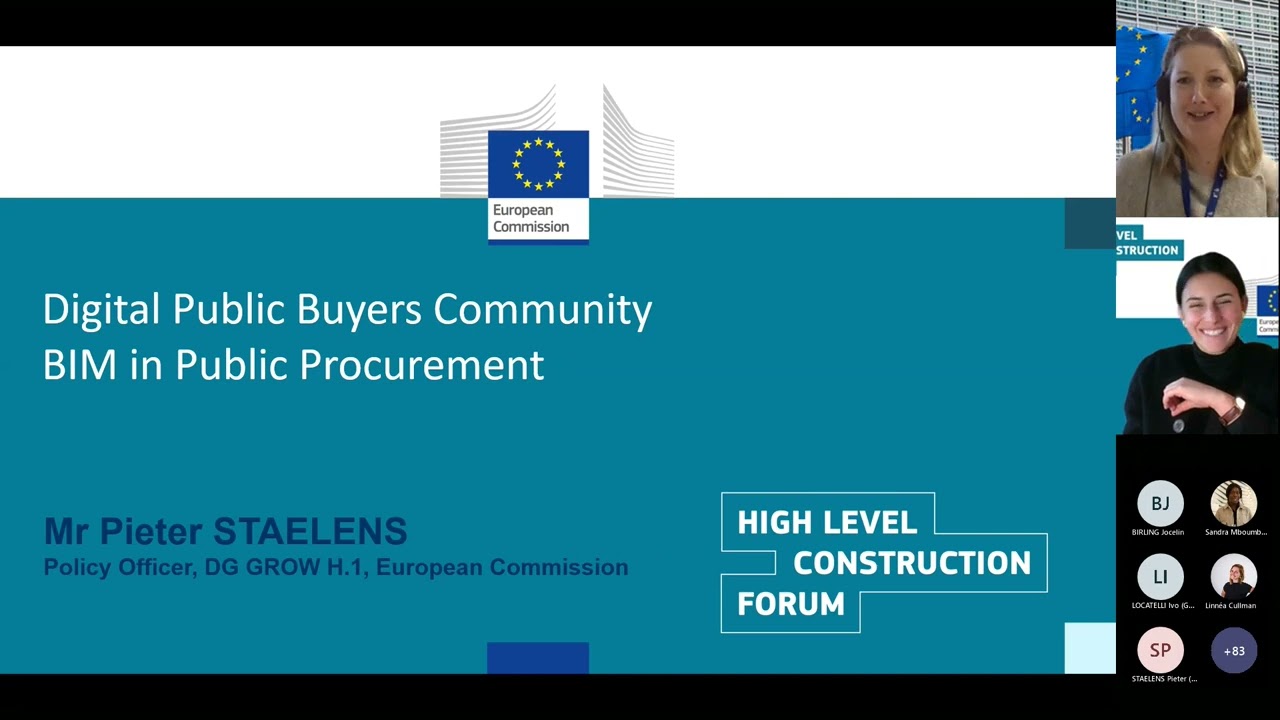 HLCF Webinar - BIM and Public Procurement