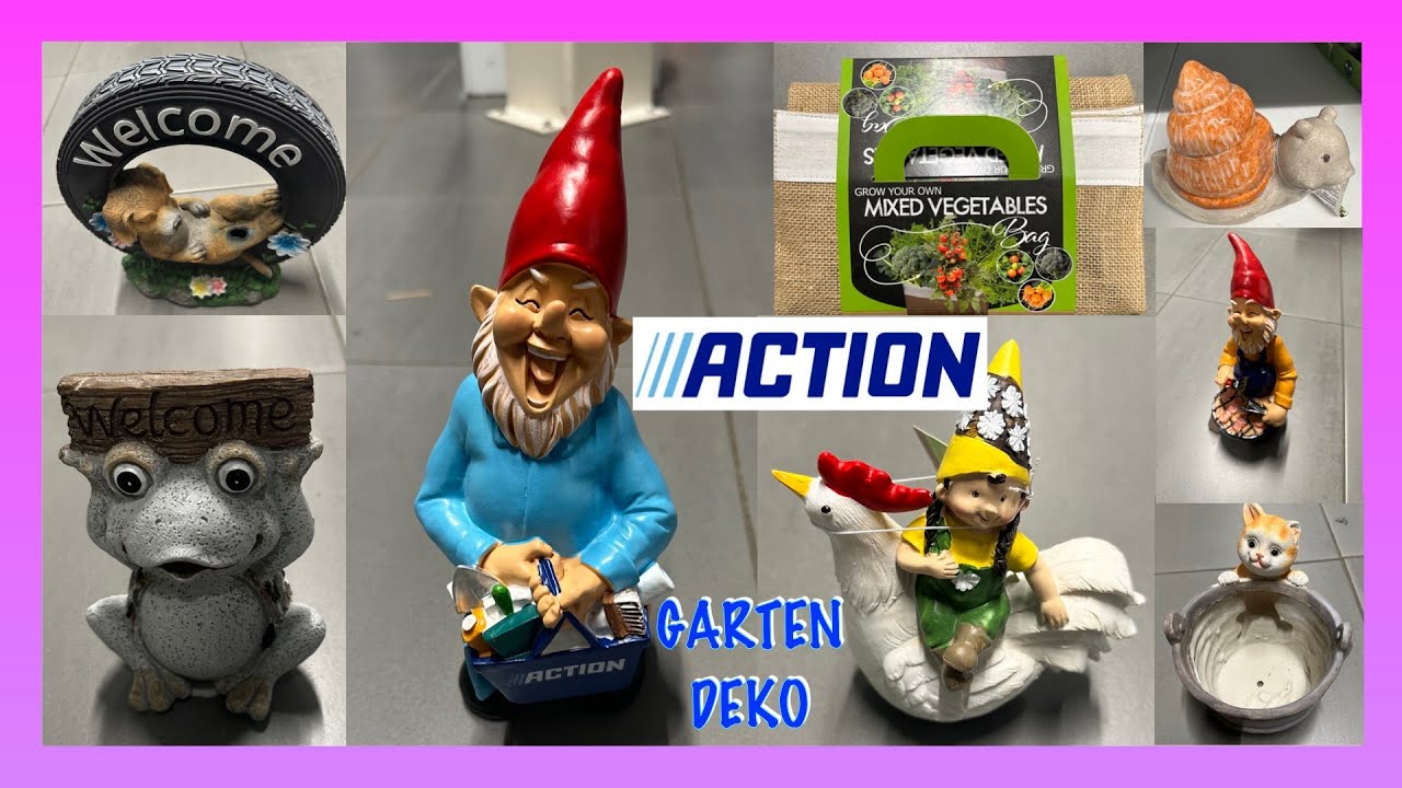 GARTEN DEKORATIONEN & SÄMEREIEN BEI ACTION