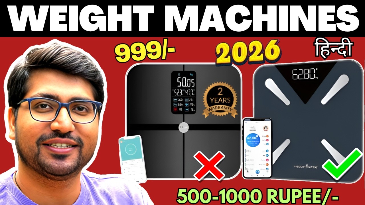 [TOP 3]🔥Best Weight Machine For Home🔥Best Weight Machine🔥Best Weighing Machine Under 500-1000