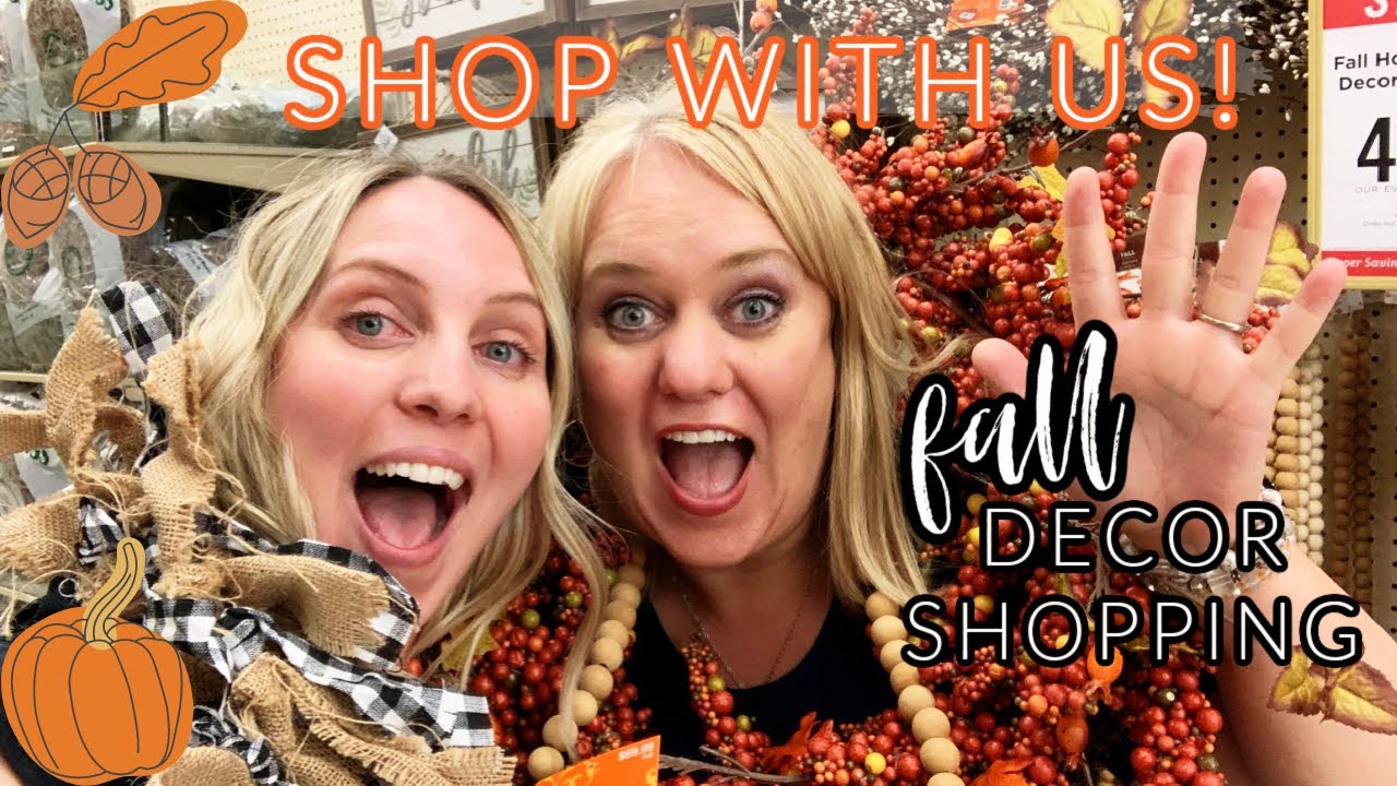 FALL DECOR SHOPPING | SHOP WITH US!
