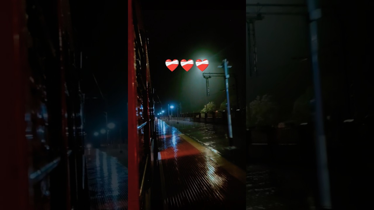 Train Journey ❤️‍🩹 | Rainy season 