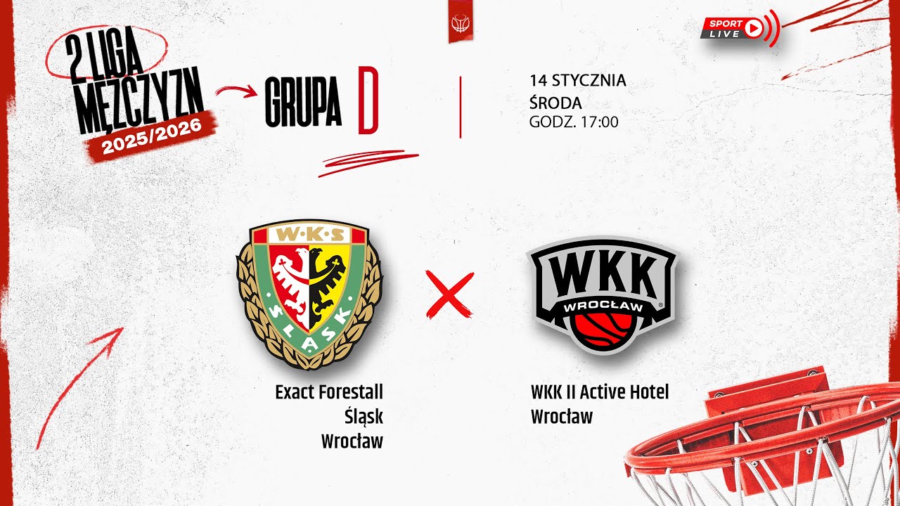 Exact Forestall Śląsk Wrocław - WKK II Active Hotel Wrocław (2 LM)
