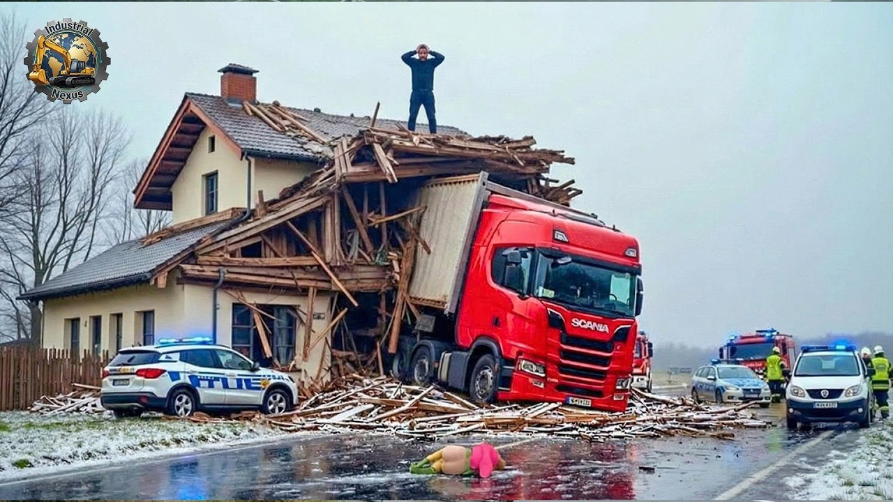 Idiots with Fast Trucks: Heavy Equipment Fails | Extreme Oversized Truck Transport #39