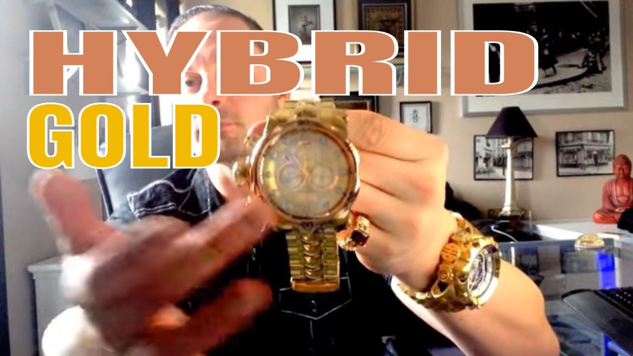 Invicta Gold Watch | Invicta Venom Hybrid Watch | Review