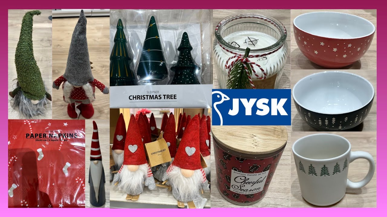 JYSK WEIHNACHTSDEKORATIONEN 2024