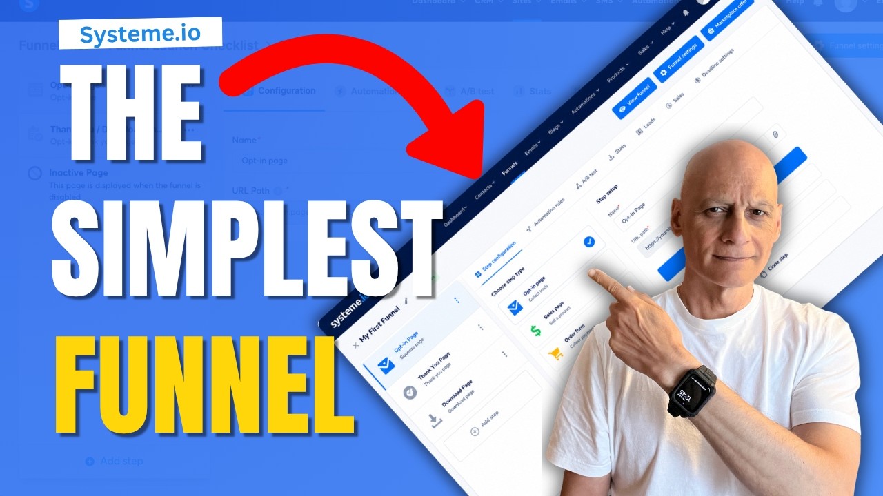 Build Your First Lead Magnet Funnel in Systeme io Complete Beginner Guide