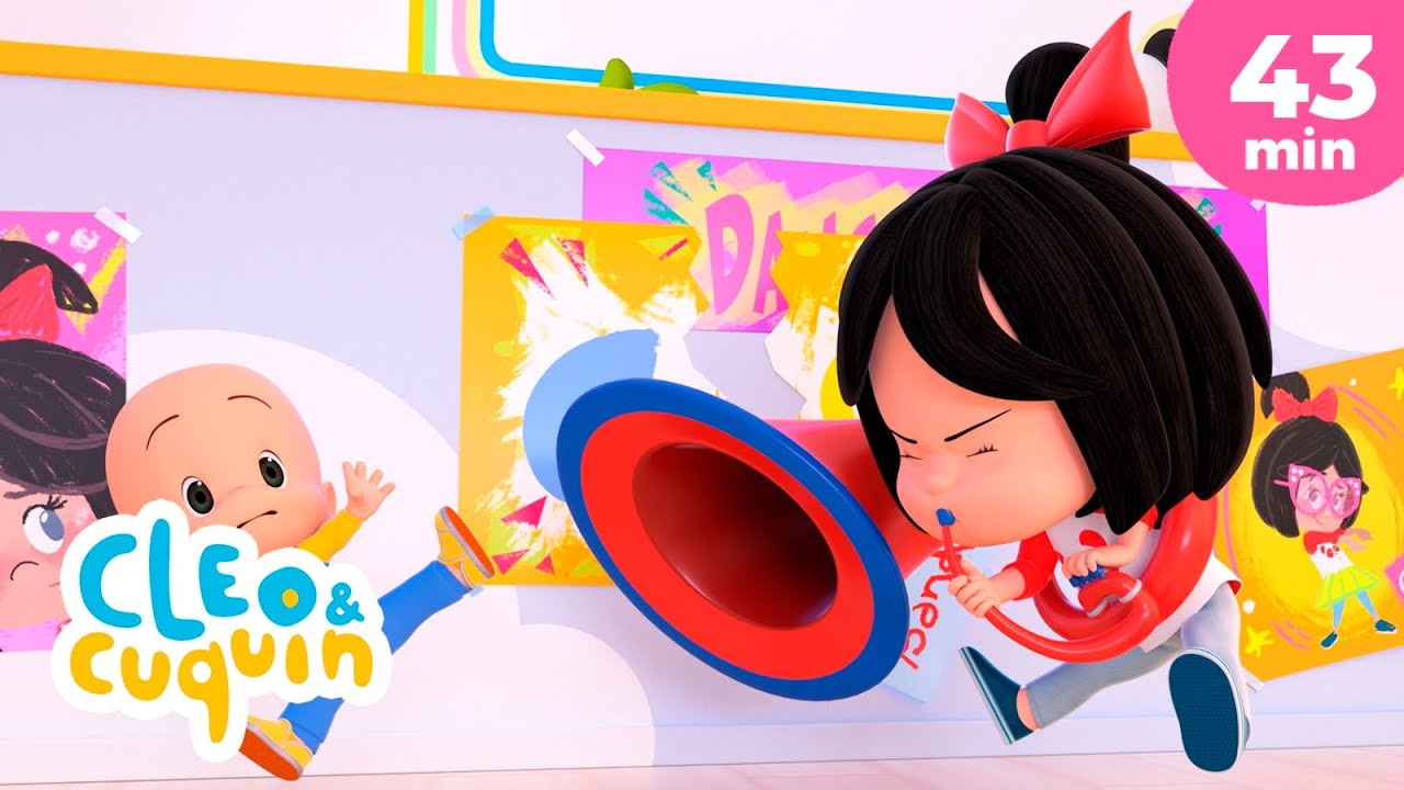 MY LITTLE BIG BAND - Cleo & Cuquin Netflix episodes & Nursery Rhymes
