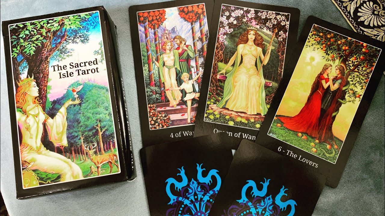 Обзор колоды «The Sacred Isle Tarot» 🌈 Таро Священного Острова.