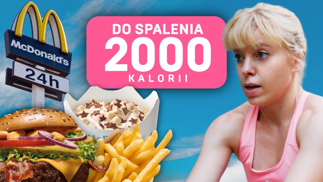Ile musisz ćwiczyć, by spalić McDonalda? SPRAWDŹMY! | CHALLENGE🔥