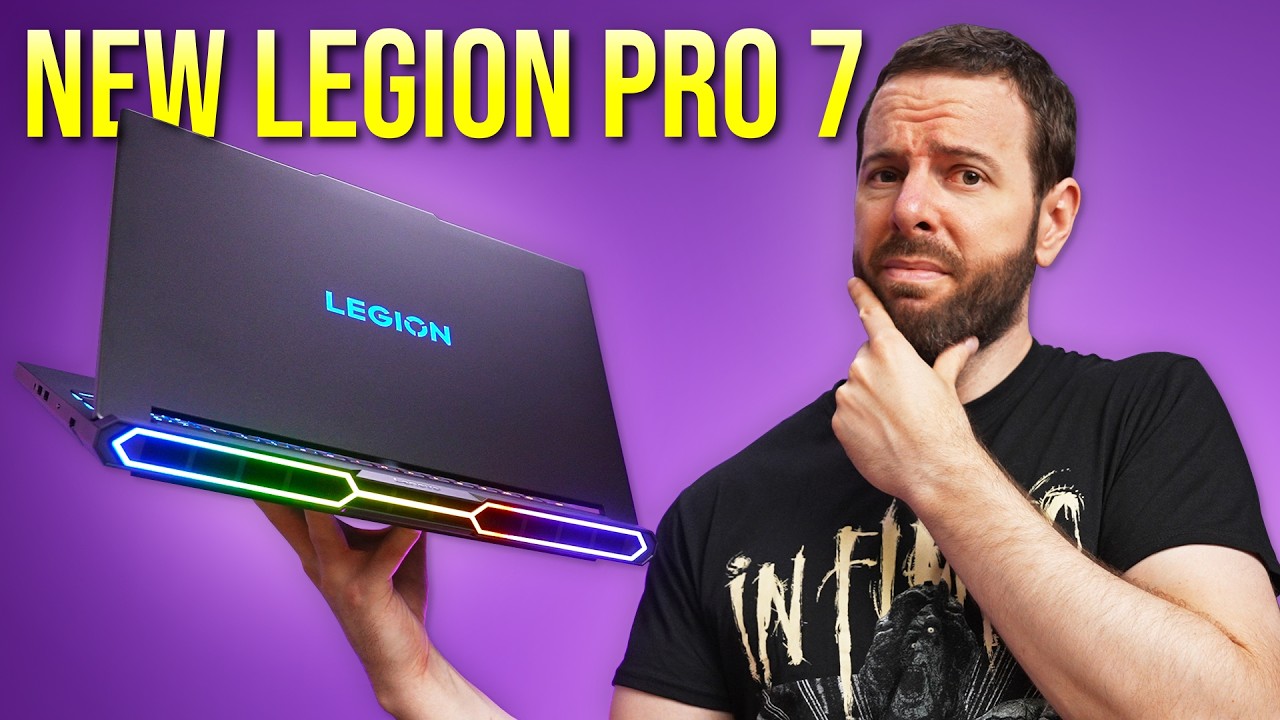 Lenovo Legion Pro 7i &mdash; обновленный дизайн 2025 года