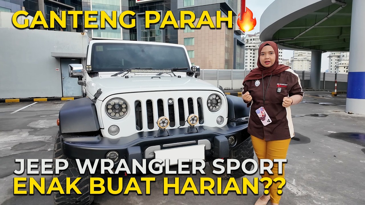 SIMPEL, KERAS, OFF-ROAD STYLE‼️JEEP PALING 'MASUK AKAL' DI 2026 | JEEP WRANGLER SPORT UNLIMITED 2014