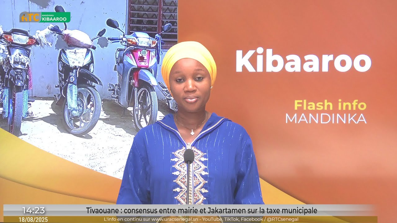LE FLASH INFO EN MANDING 18 AOUT 2025 AVEC MAMOU DAFFE