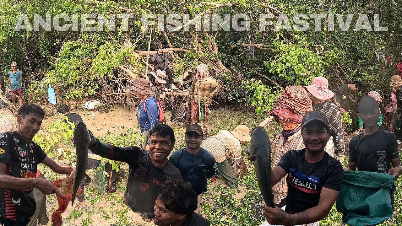 Ancient Village Fishing Festival in Siem Reap, Cambodia | 2026