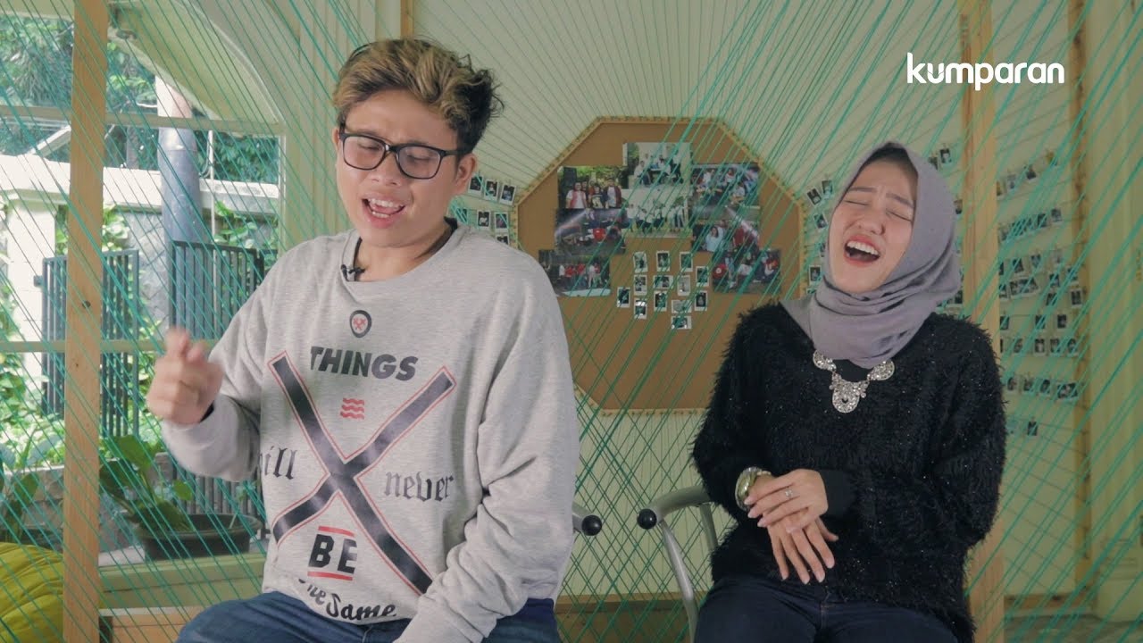 Tiffani & Alphiandi - Inferiority Complex (song cover) Live at Kumparan