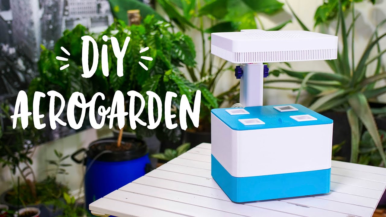 I PRINTED my own AeroGarden!