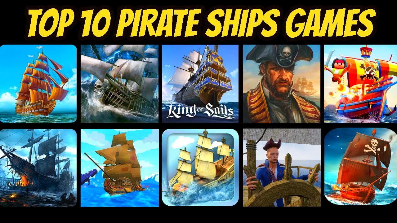 ☠️ Top 10 Pirate Ship Mobile Games 2025 (Android,iOS) ☠️