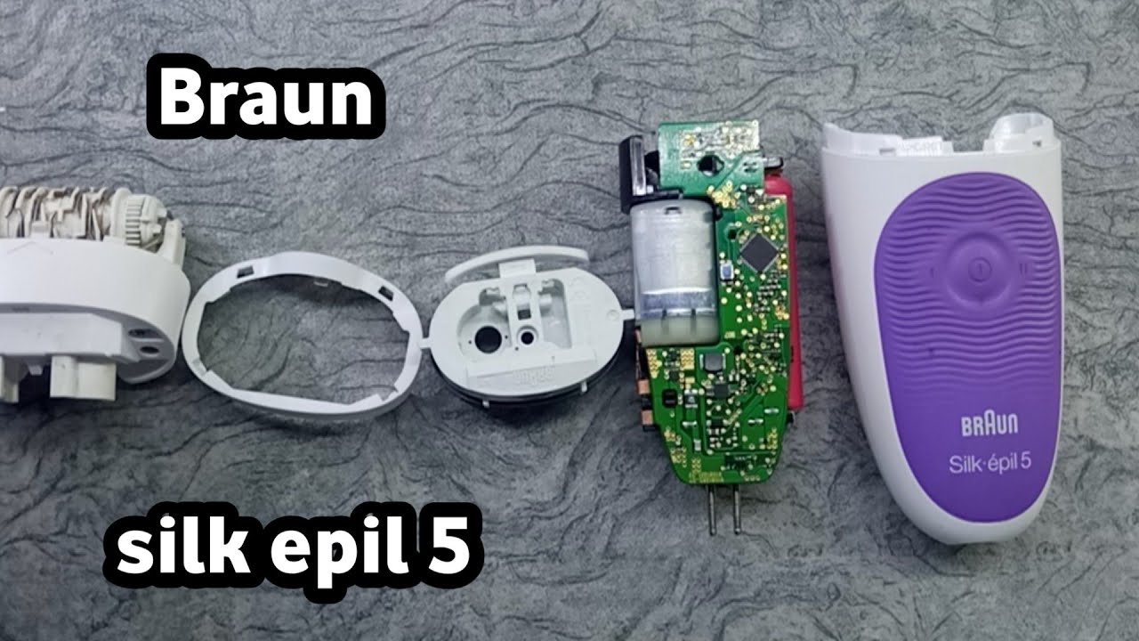 اصلاح ماكينة براون سيلك فايف 5 لا تعمل نهائيا Braun silk epil 5