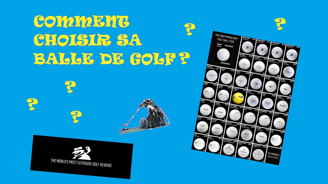 Comment choisir sa balle de Golf