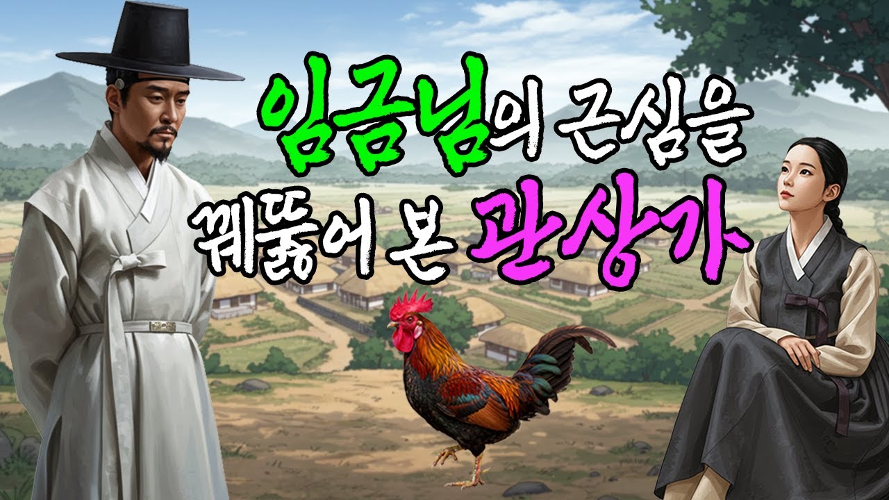 임금님의 근심을 꿰뚫어본 관상가 | 야담·민담·전설·설화·옛날이야기